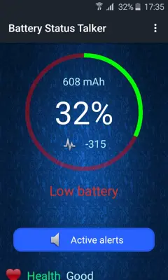 Battery Status Talker (BST Pro) android App screenshot 0