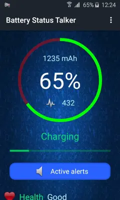 Battery Status Talker (BST Pro) android App screenshot 1