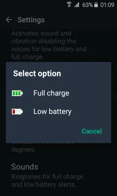 Battery Status Talker (BST Pro) android App screenshot 7